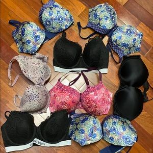SOLD!!!! Victoria secret bras lot 38D/D85